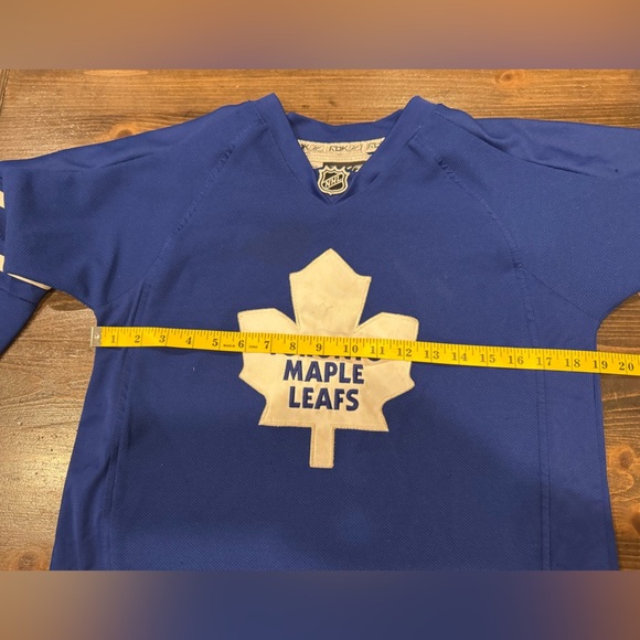 Vintage Reebok Toronto Maple Leafs NHL Hockey Jersey - Youth L/XL - Picture 8 of 9